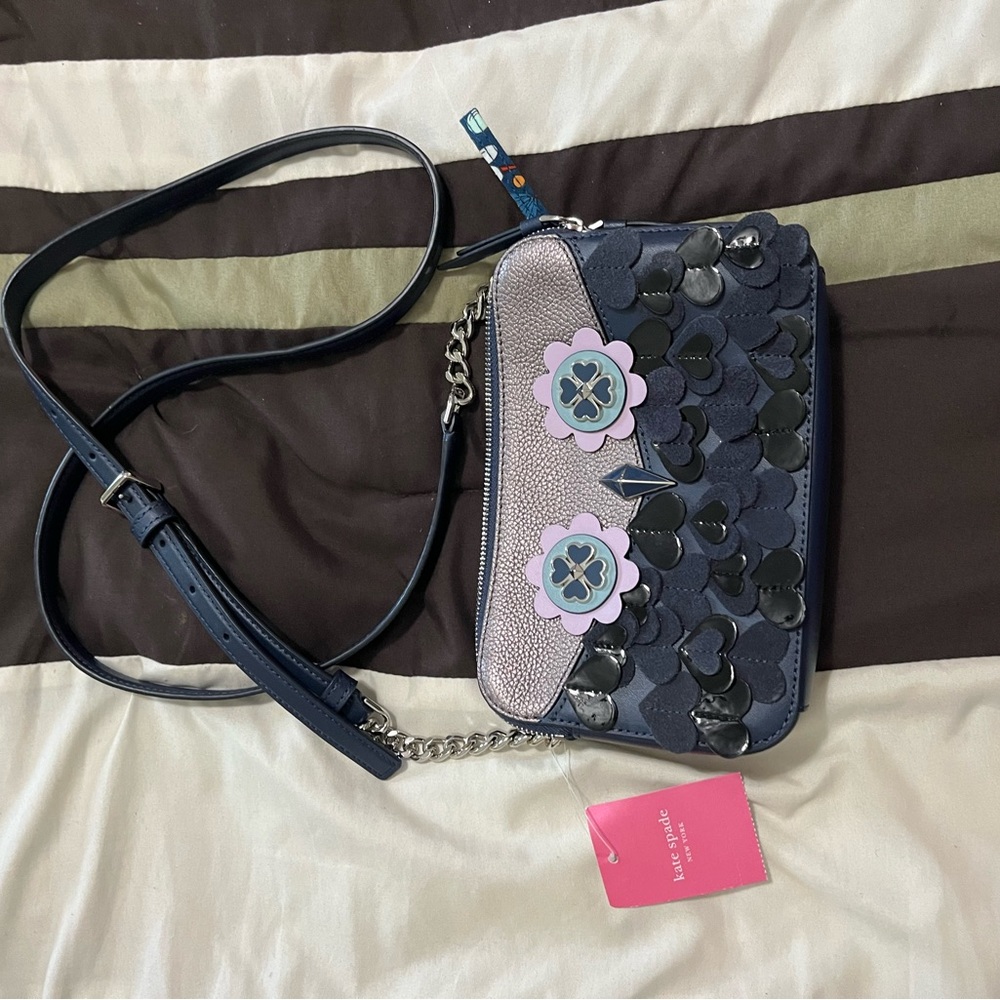 Kate Spade navy blue purse